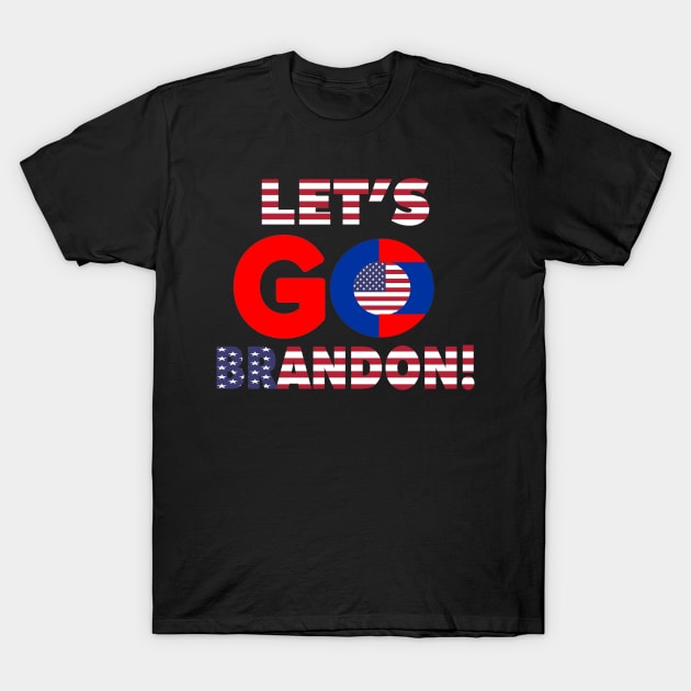 Let's Go Brandon T-Shirt by SBC PODCAST